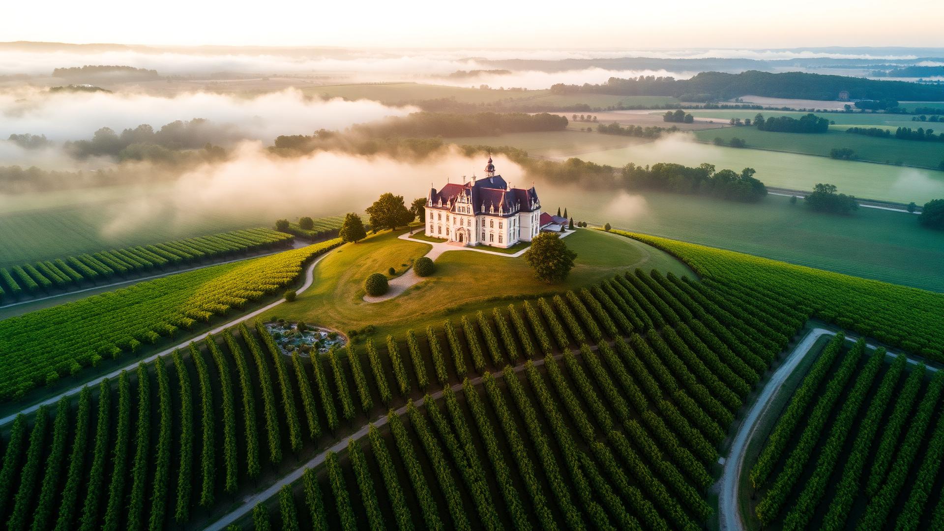 Bordeaux wine region